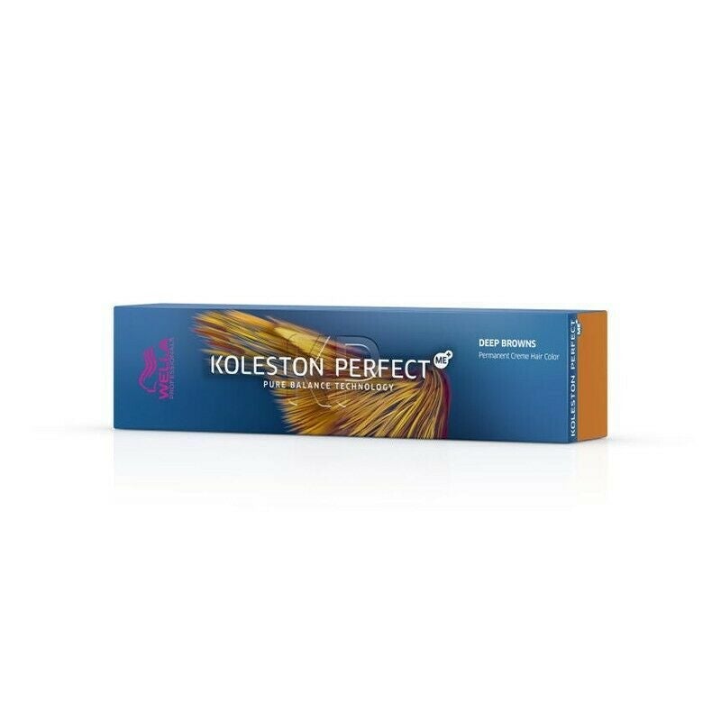 Koleston Perfect Me+ Deep Browns Hair Color 5/75 Light Brown Mahogany-Hairsense