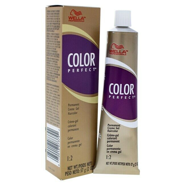 Color Perfect Dark Ash Blonde Permament Cream Gel Hair Color-Hairsense
