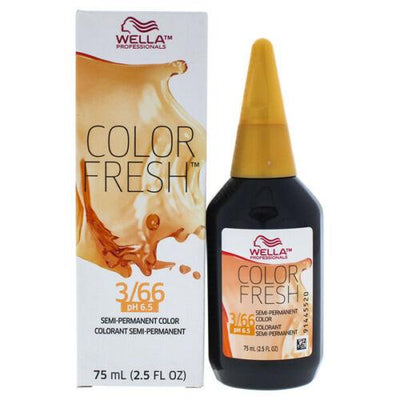 Color Fresh 3/66 Dark Brown/Intense Violet Hair Color-Hairsense