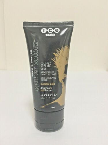ICE Hair Spiker Colorz Metallix Gold 1.7 Oz Color Colored Styling Glue