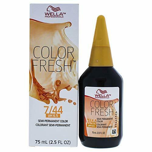 Color Fresh Warm 7/44 Medium Blonde/Intense Red Hair Color-Hairsense