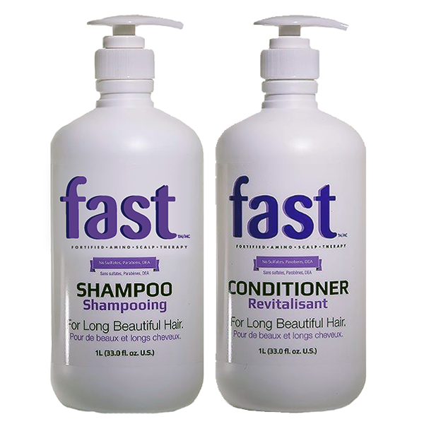 FAST - 2 Pack 1Litre Shampoo & Conditioner-Hairsense