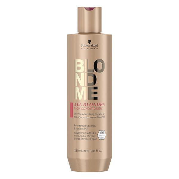 SCHWARZKOPF - BLONDME Rich Conditioner - All blondes 8.45oz