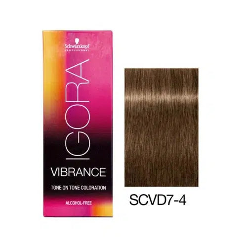 Igora Vibrance - 7-4 Medium Blonde Beige