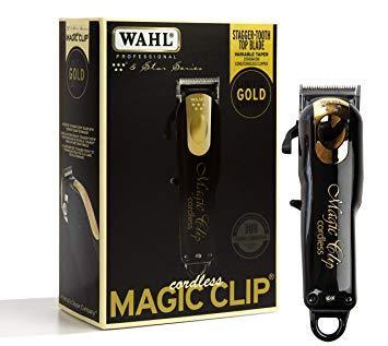 Magic Clip Cord/Cordless Clipper Black & Gold (Limited Edition)-Hairsense
