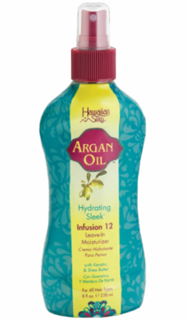 Hawaiian Silky Argan Oil Hydrating Sleek Infusion 12 Leave-In Moisturizer